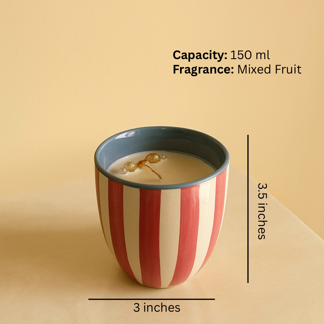Mixed Fruit Scented Candle with GIFT BOX