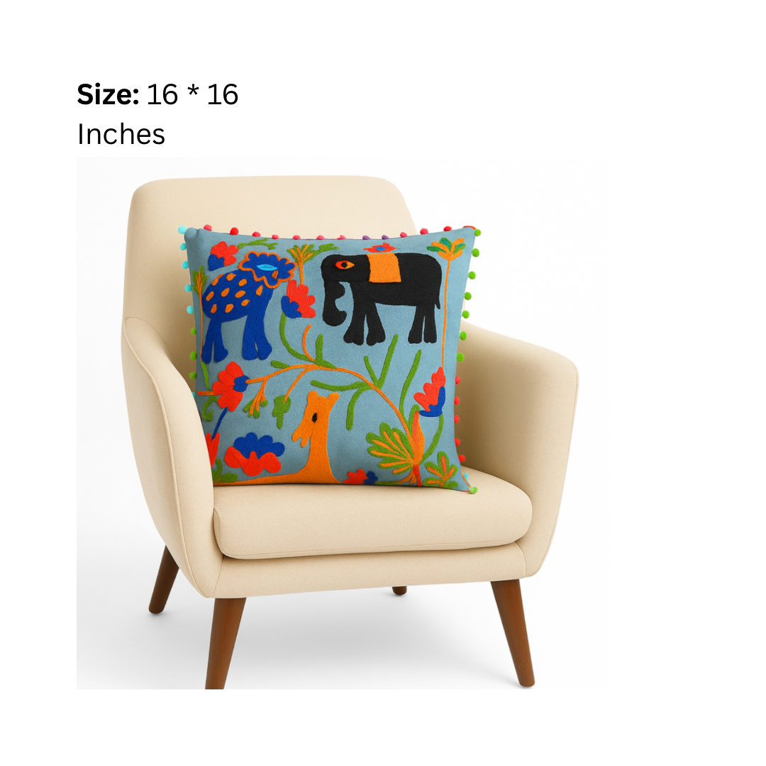 Folk Tales Cushion Cover