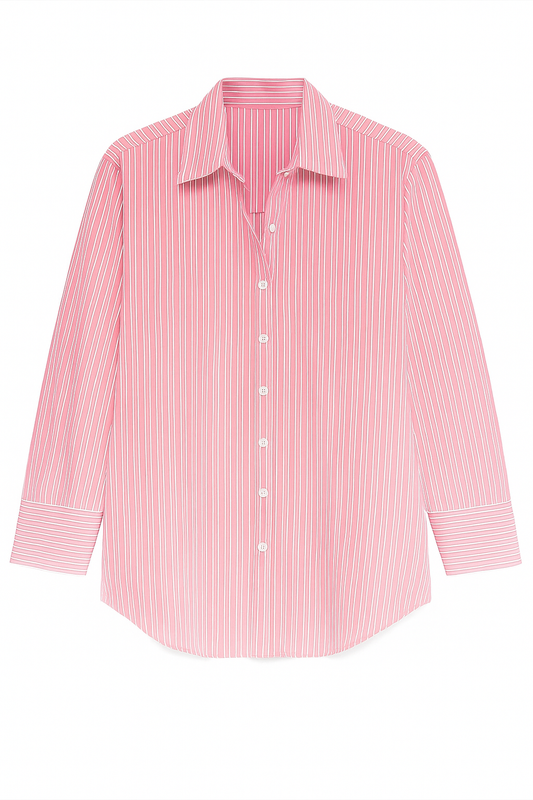 Pink Striped Shirt