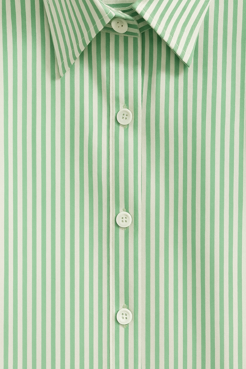 Green Striped Shirt