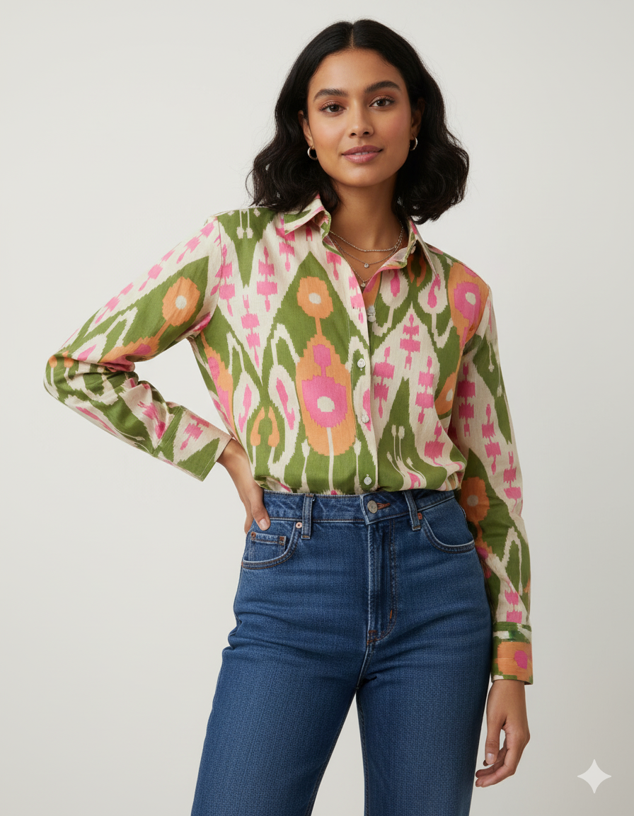 Ikkat Shirt
