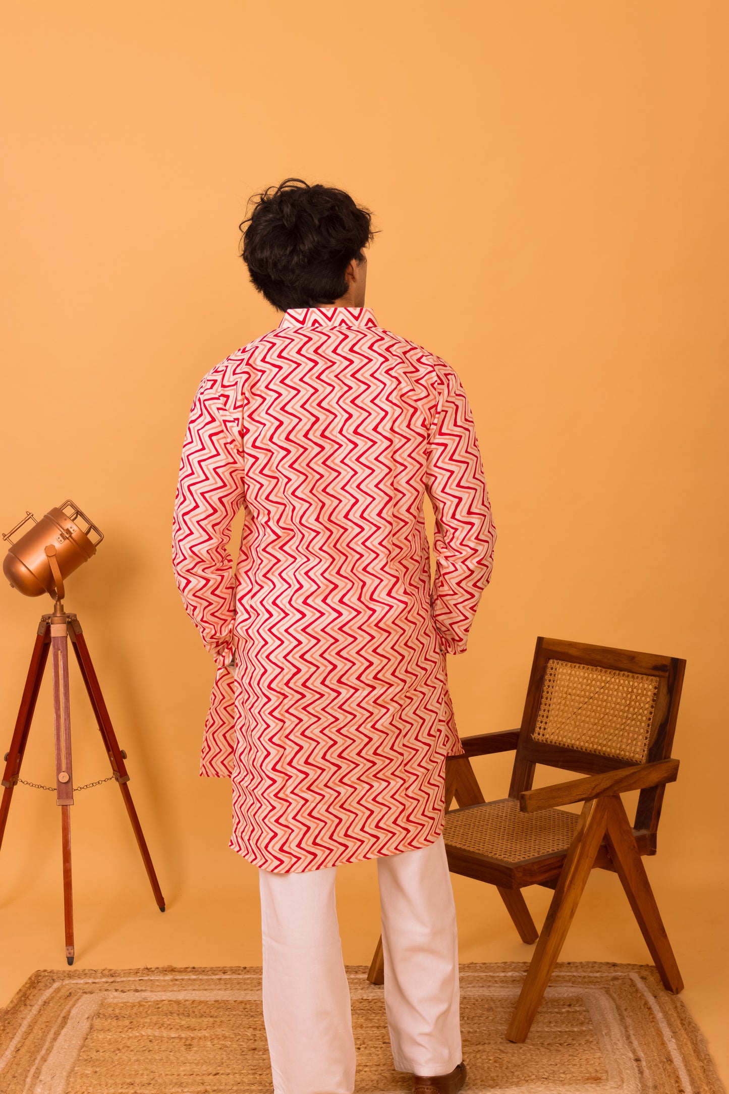 Zig zag long kurta