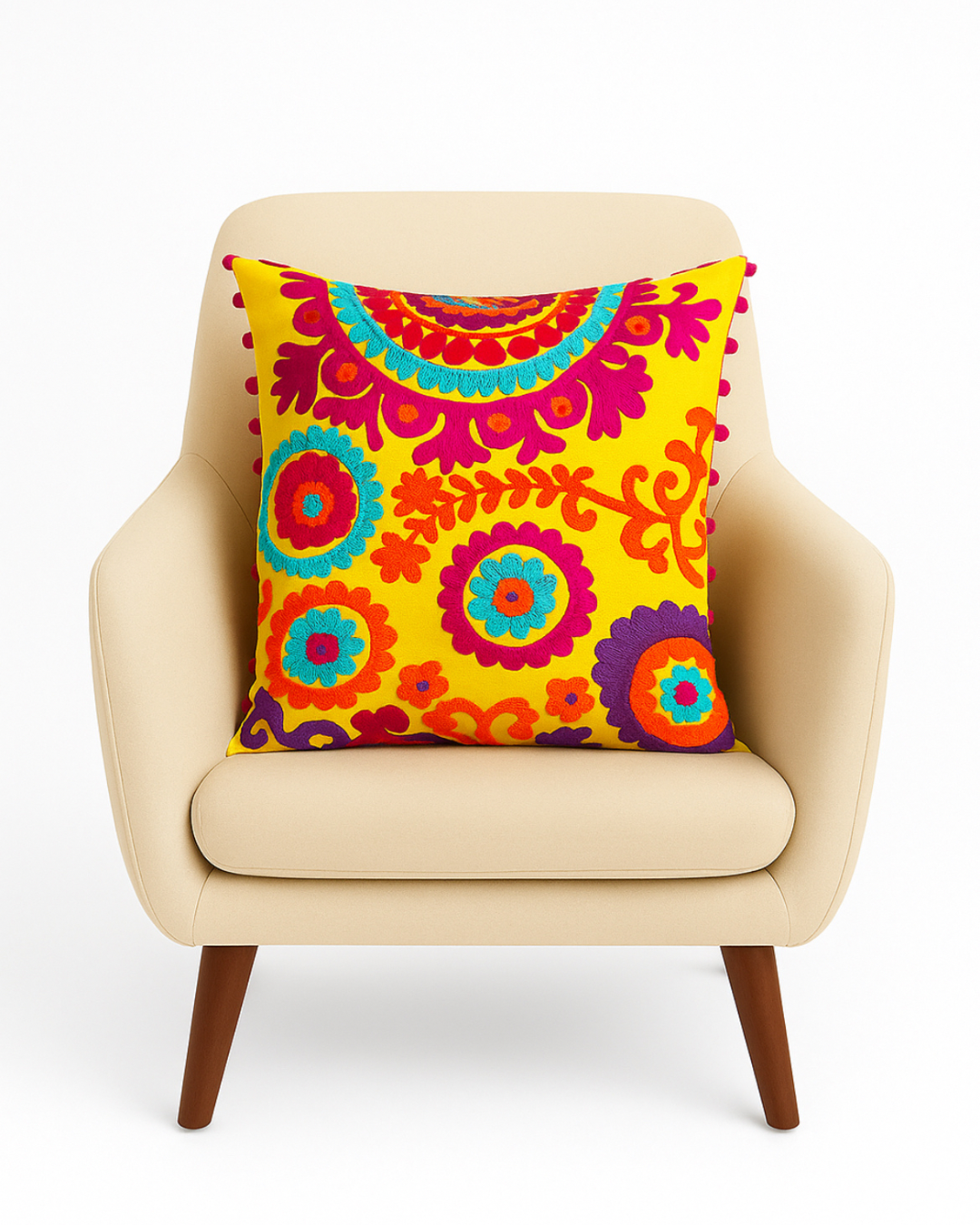 Marigold Melody Cushion Cover