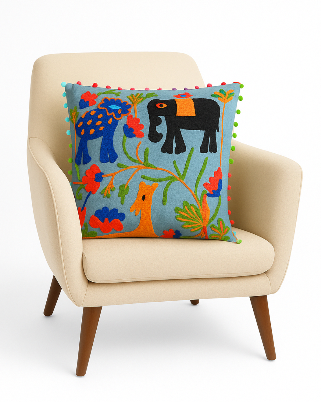 Folk Tales Cushion Cover