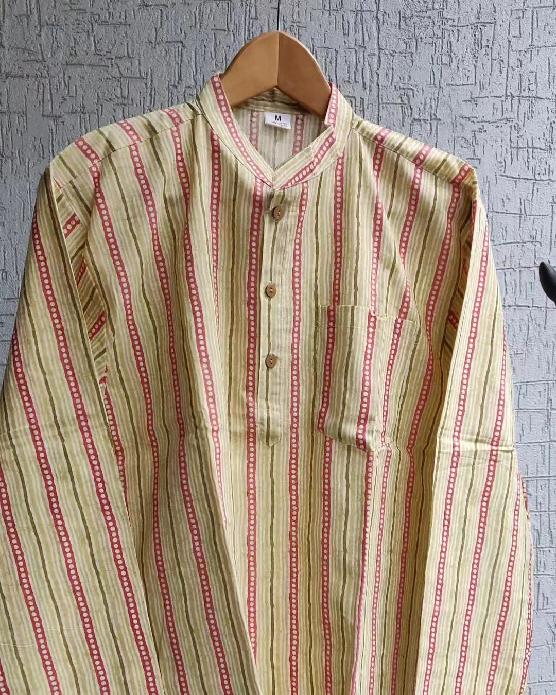 Abstract print kurta