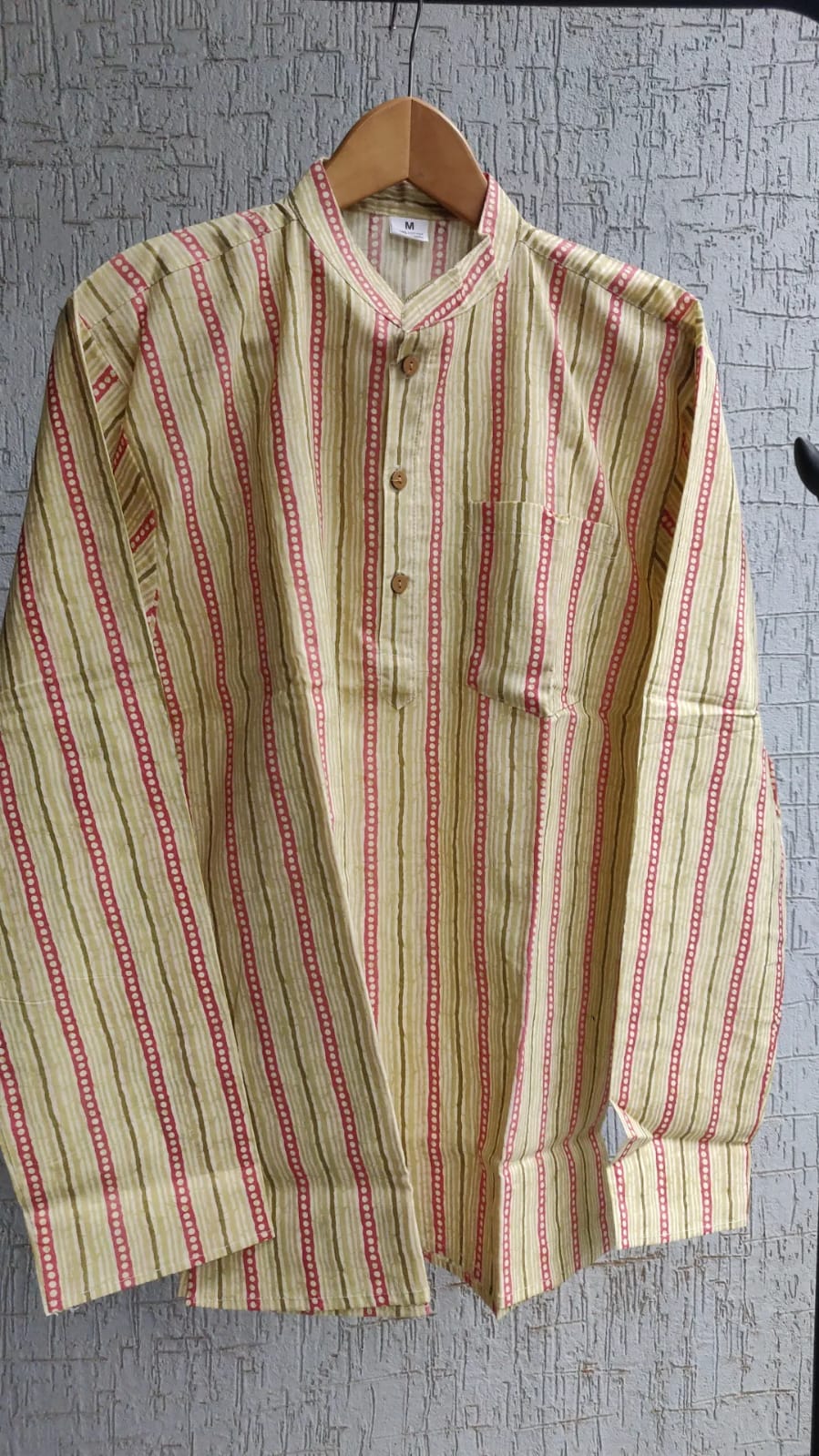 Abstract print kurta