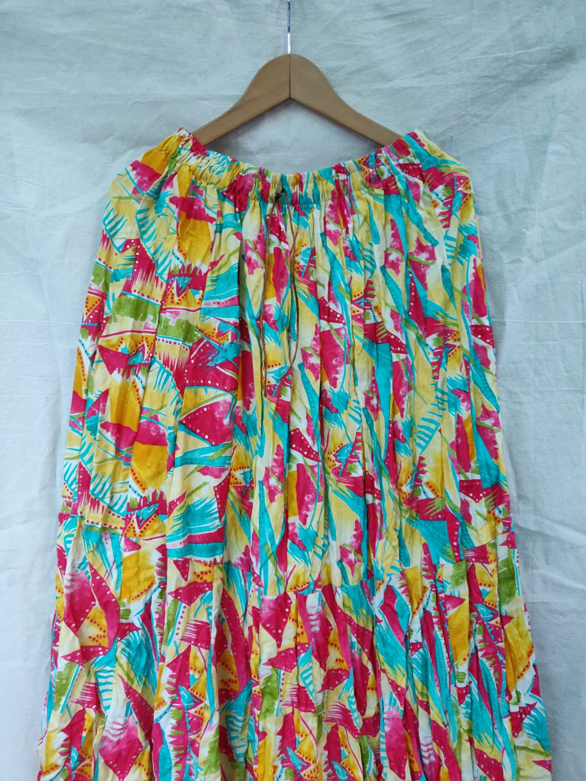 Multi colour long skirt