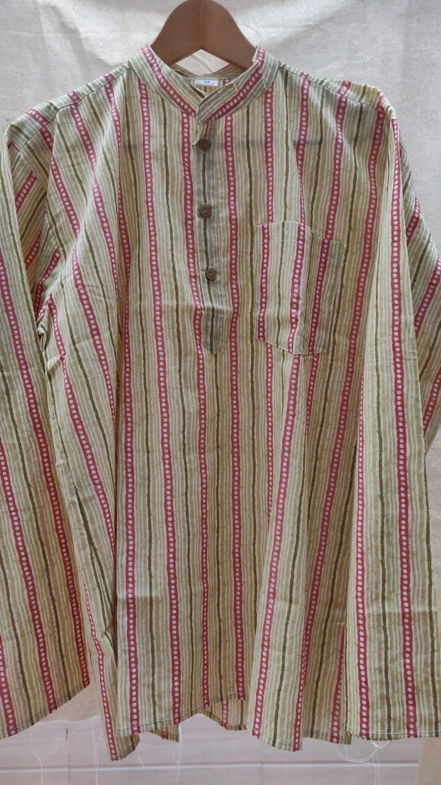 Abstract print kurta