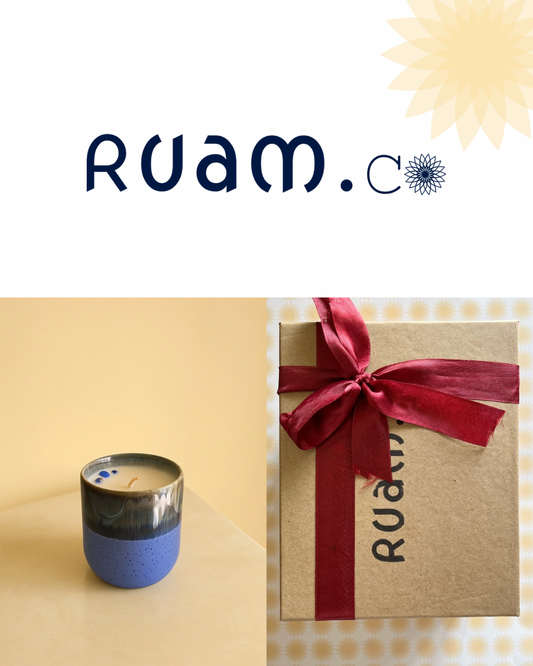 Blueberry Scented Candle with GIFT BOX