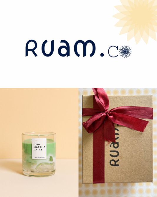 Iced Matcha Latte Scented Candle with GIFT BOX