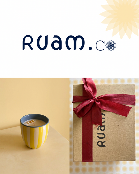 Mango-Vanilla Scented Candle with GIFT BOX