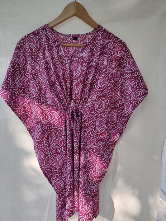 Purple kaftan