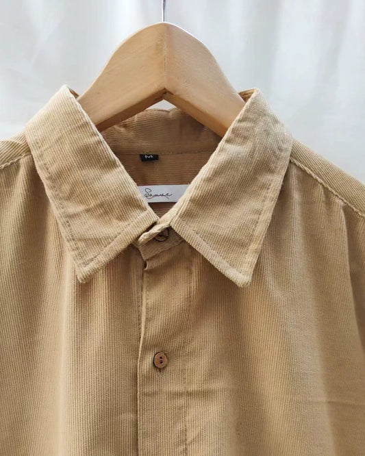 Camel corduroy shirt