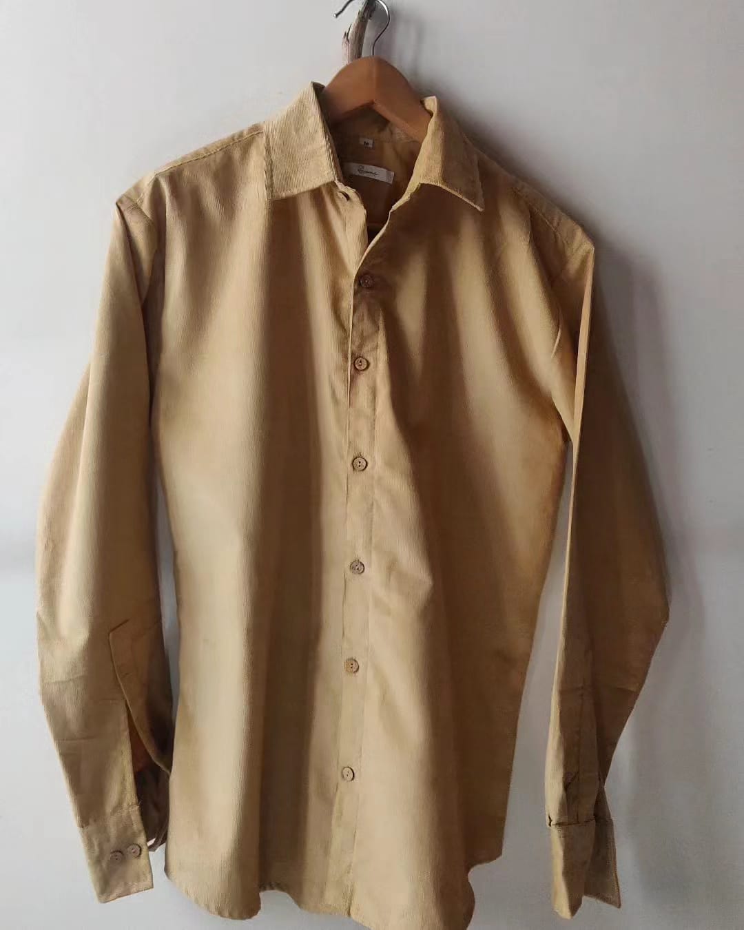 Camel corduroy shirt